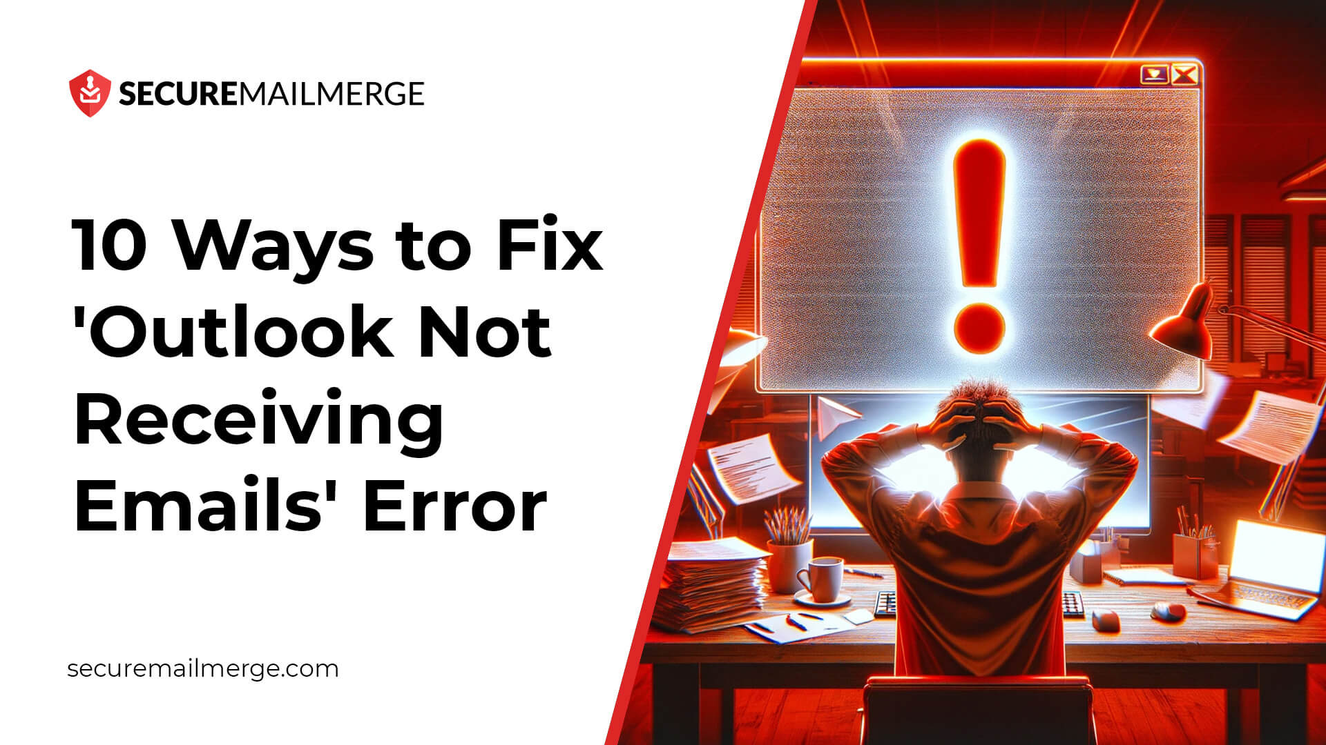 10 formas de solucionar el error 'Outlook no recibe correos electrónicos'