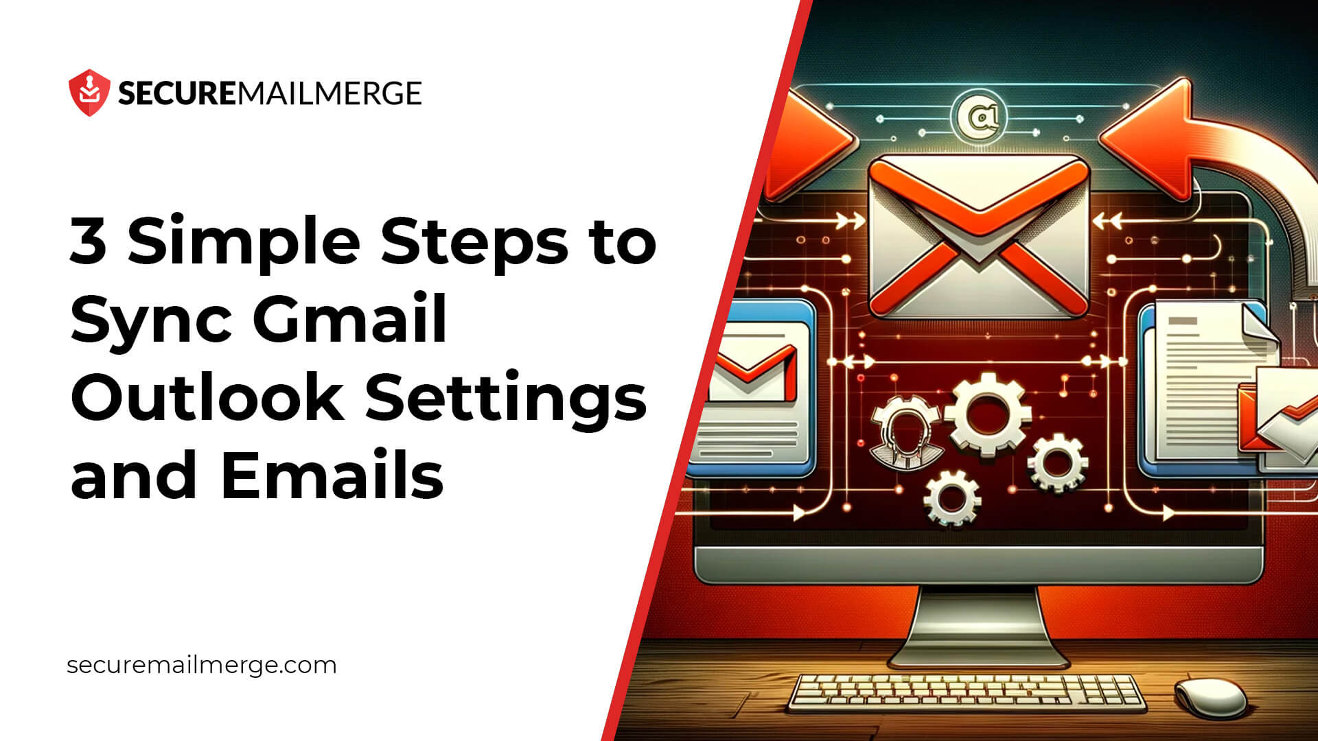3 pasos simples para sincronizar la configuración y los correos electrónicos de Gmail y Outlook en 2024