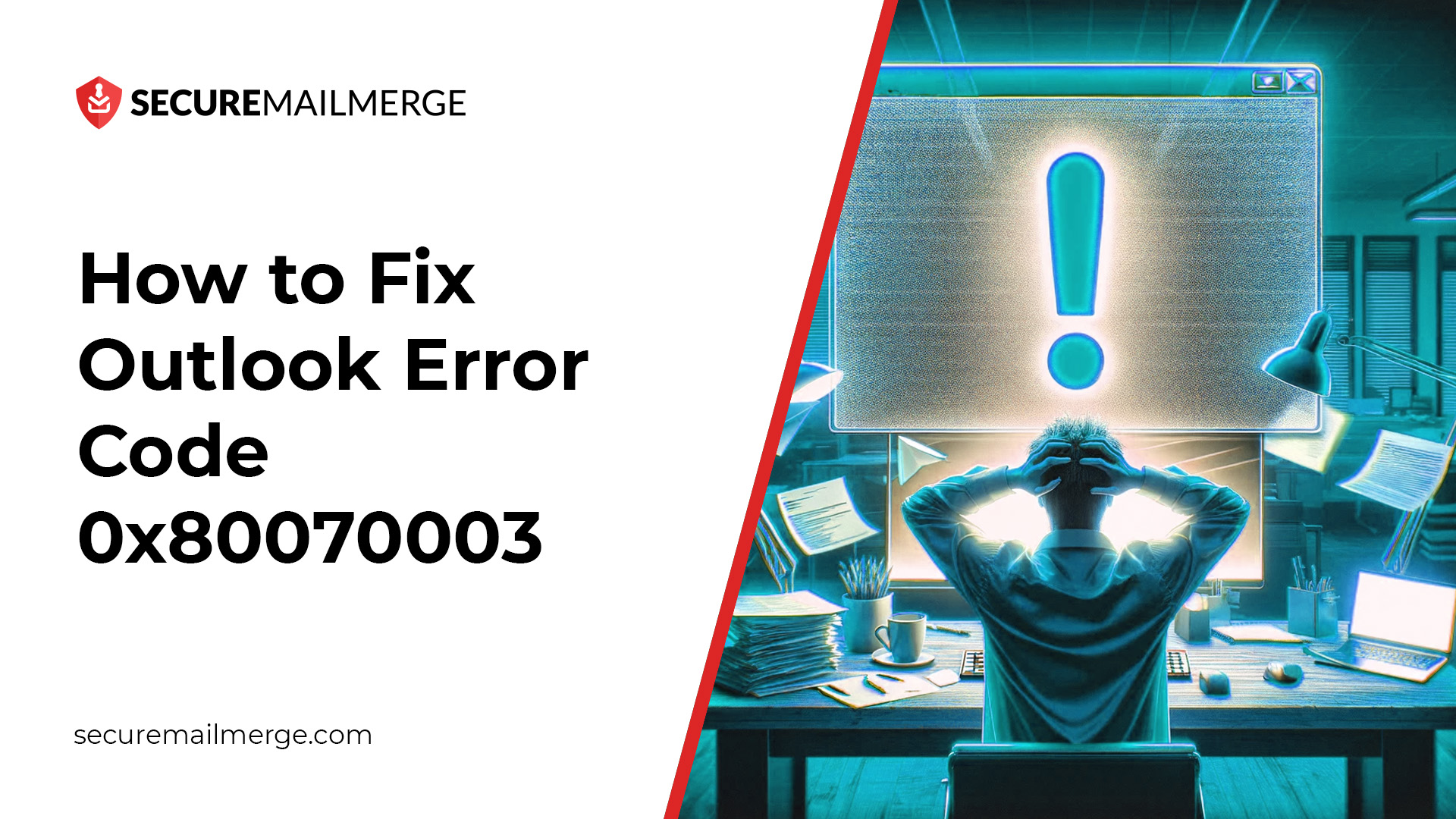 Cómo solucionar el código de error 0x80070003 de Outlook