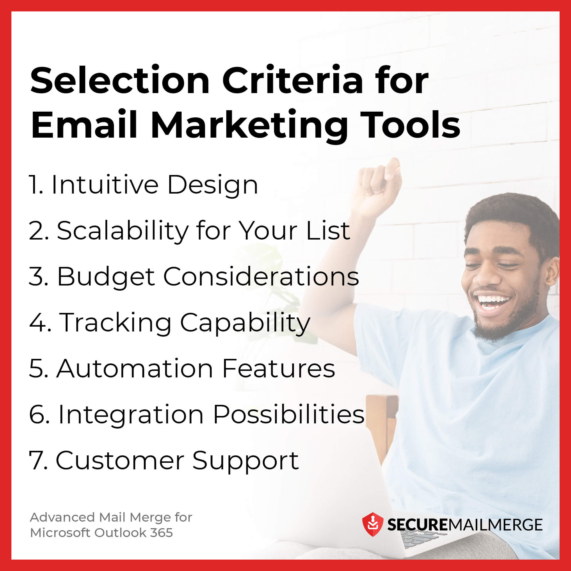 Criterios para seleccionar herramientas de marketing por correo electrónico para SaaS
