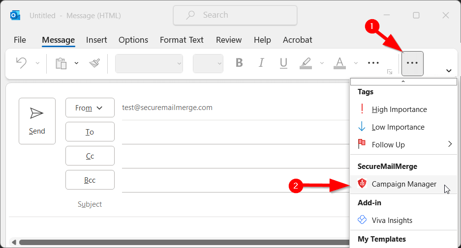 iniciar complemento outlook desktop simplificado